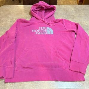 Women’s the north face hoodie, size medium